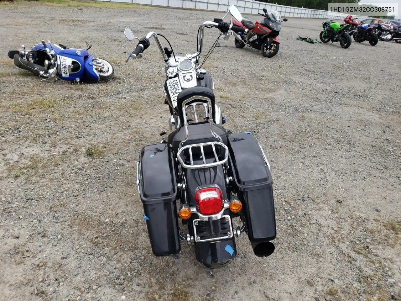 2012 Harley-Davidson Fld Switchback VIN: 1HD1GZM32CC308751 Lot: 53695415