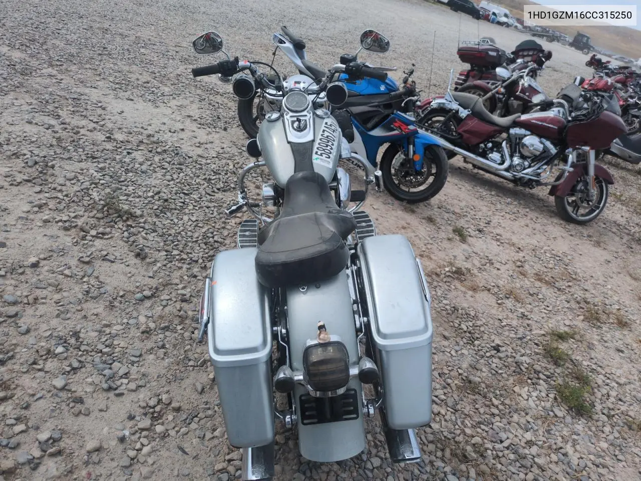 2012 Harley-Davidson Fld Switchback VIN: 1HD1GZM16CC315250 Lot: 58996745