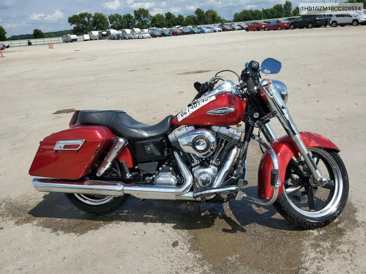 2012 Harley-Davidson Fld Switchback VIN: 1HD1GZM18CC328534 Lot: 62740745