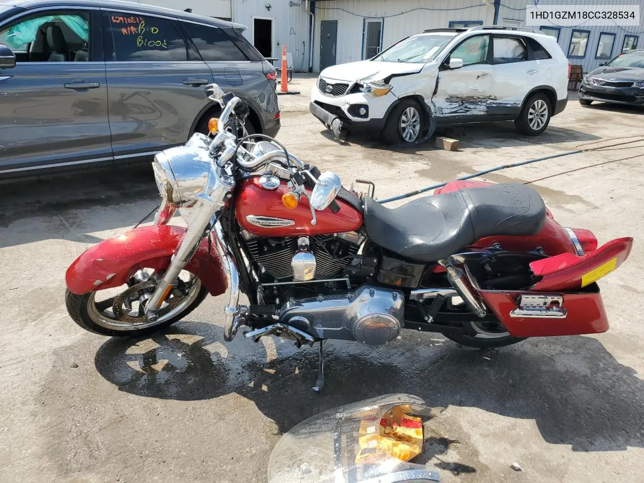 2012 Harley-Davidson Fld Switchback VIN: 1HD1GZM18CC328534 Lot: 62740745