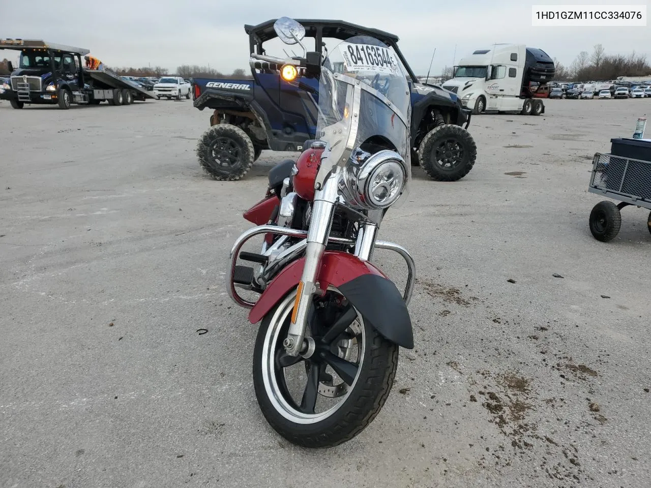 2012 Harley-Davidson Fld Switchback VIN: 1HD1GZM11CC334076 Lot: 84163544