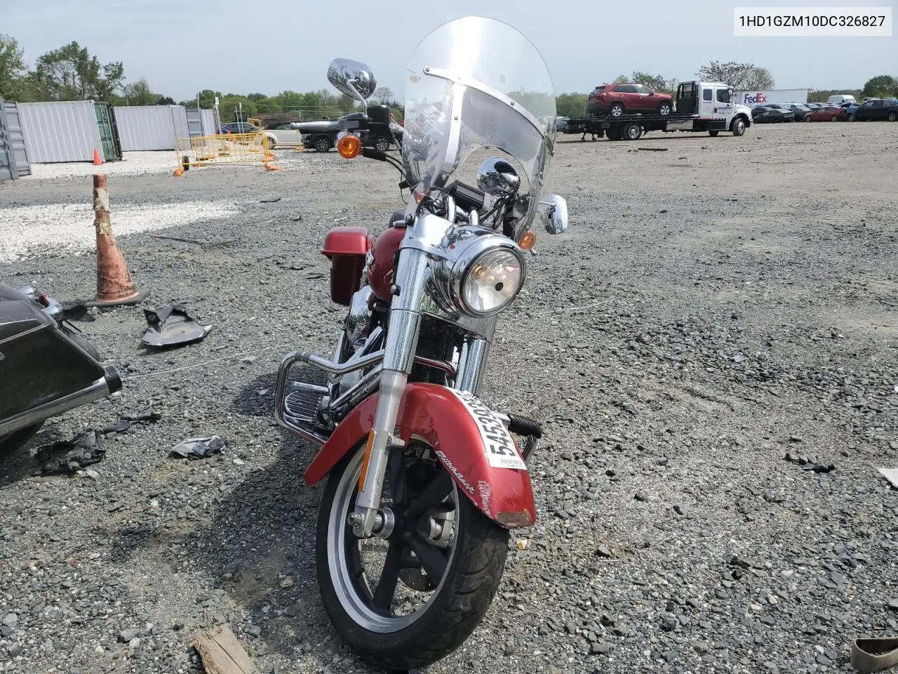 2013 Harley-Davidson Fld Switchback VIN: 1HD1GZM10DC326827 Lot: 54539355