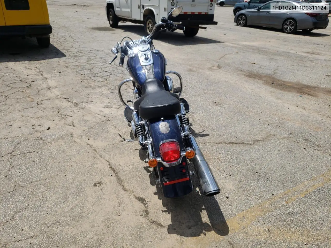 2013 Harley-Davidson Fld Switchback VIN: 1HD1GZM11DC311124 Lot: 59783685