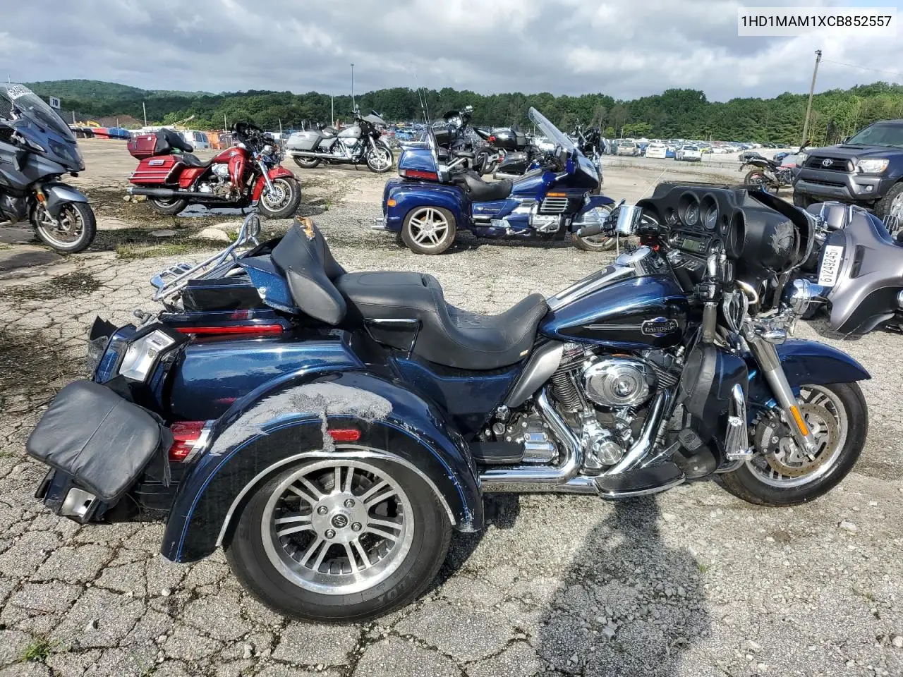 2012 Harley-Davidson Flhtcutg Tri Glide Ultra Classic VIN: 1HD1MAM1XCB852557 Lot: 61443355