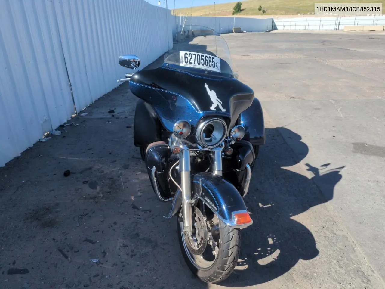 2012 Harley-Davidson Flhtcutg Tri Glide Ultra Classic VIN: 1HD1MAM18CB852315 Lot: 62705685