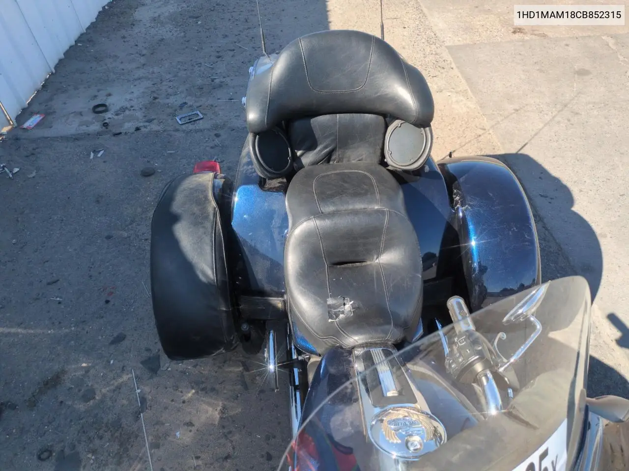 2012 Harley-Davidson Flhtcutg Tri Glide Ultra Classic VIN: 1HD1MAM18CB852315 Lot: 62705685
