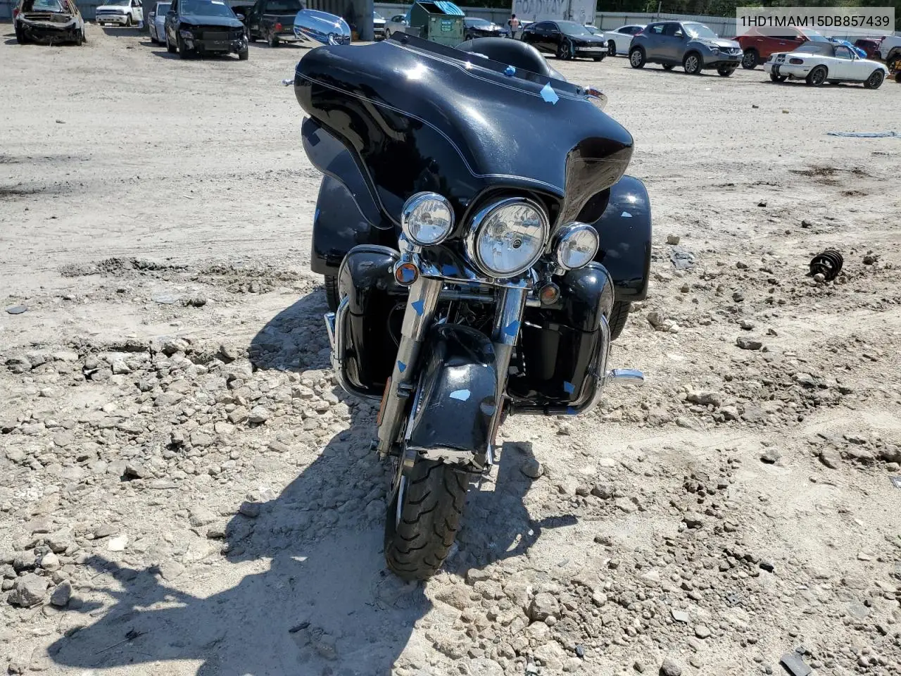 2013 Harley-Davidson Flhtcutg Tri Glide Ultra Classic VIN: 1HD1MAM15DB857439 Lot: 56117025
