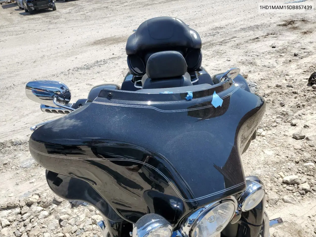 2013 Harley-Davidson Flhtcutg Tri Glide Ultra Classic VIN: 1HD1MAM15DB857439 Lot: 56117025