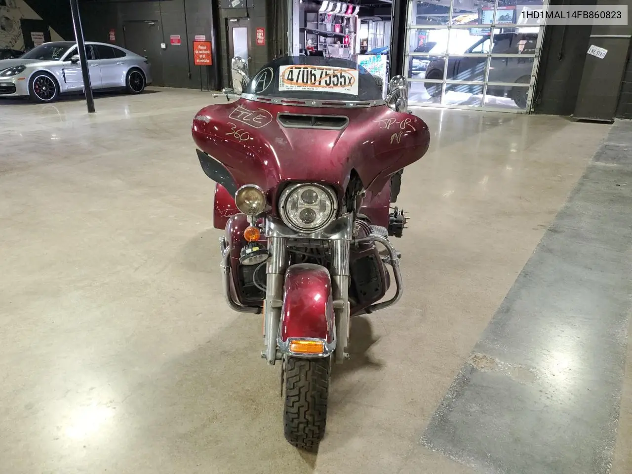 1hd1mal14fb860823 1HD1MAL14FB860823 2015 Harley-Davidson Flhtcutg Tri Glide Ultra