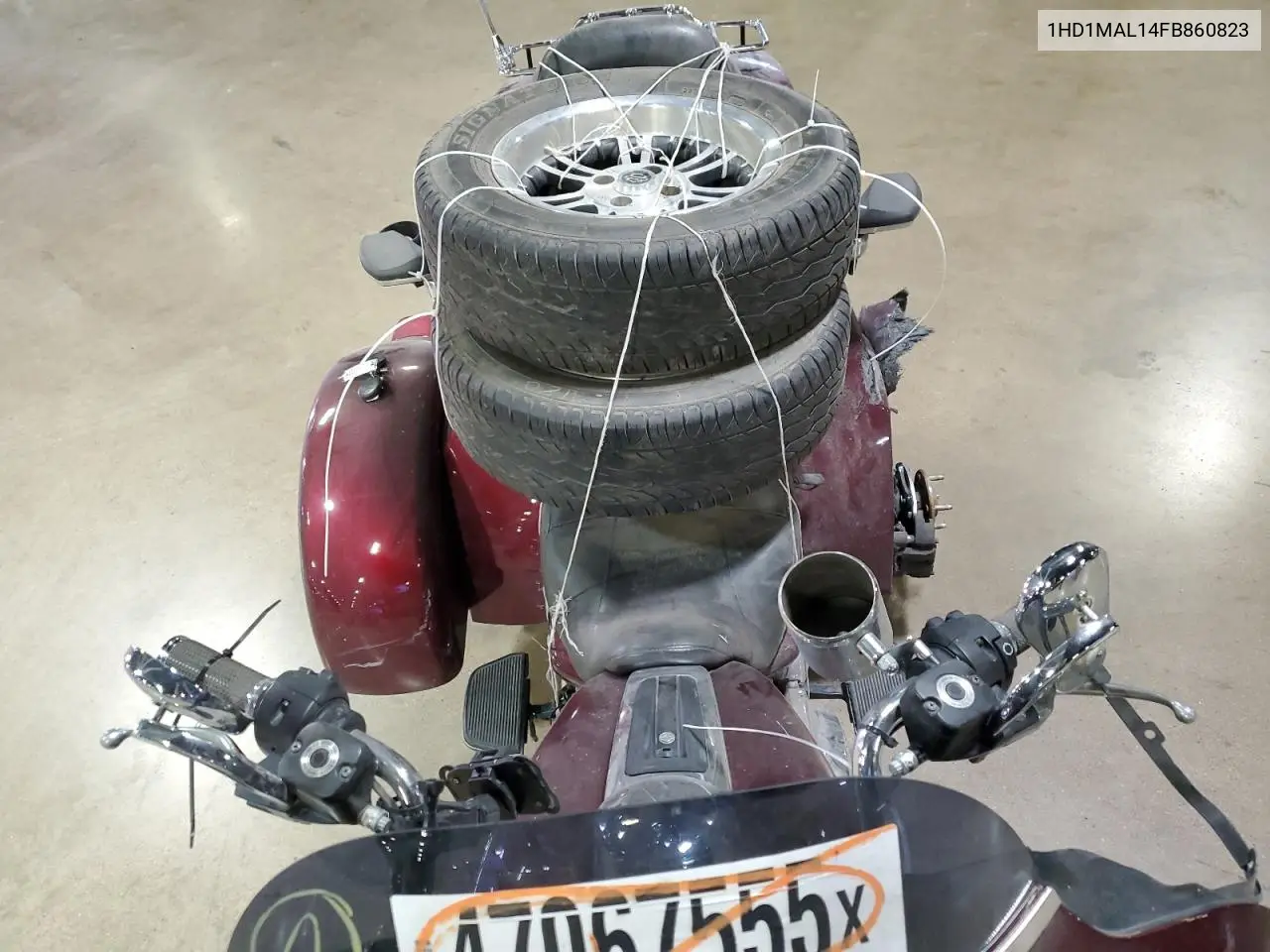 1hd1mal14fb860823 1HD1MAL14FB860823 2015 Harley-Davidson Flhtcutg Tri Glide Ultra