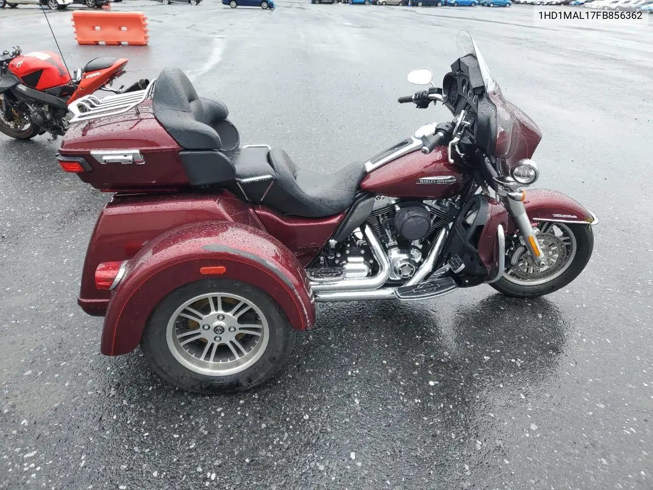 2015 Harley-Davidson Flhtcutg Tri Glide Ultra VIN: 1HD1MAL17FB856362 Lot: 58172905