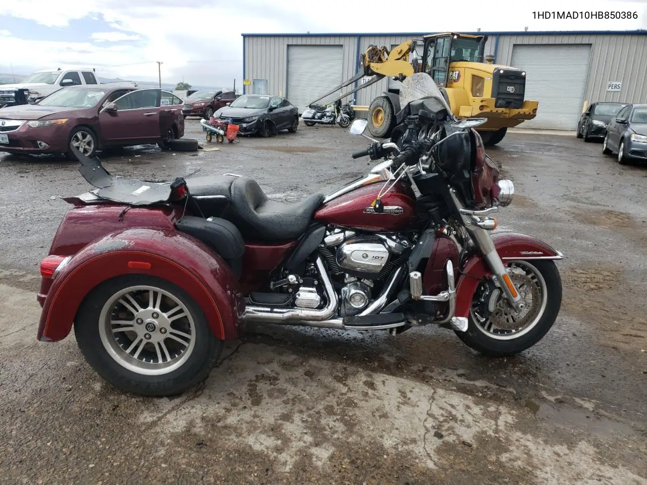 2017 Harley-Davidson Flhtcutg Tri Glide Ultra VIN: 1HD1MAD10HB850386 Lot: 57679205
