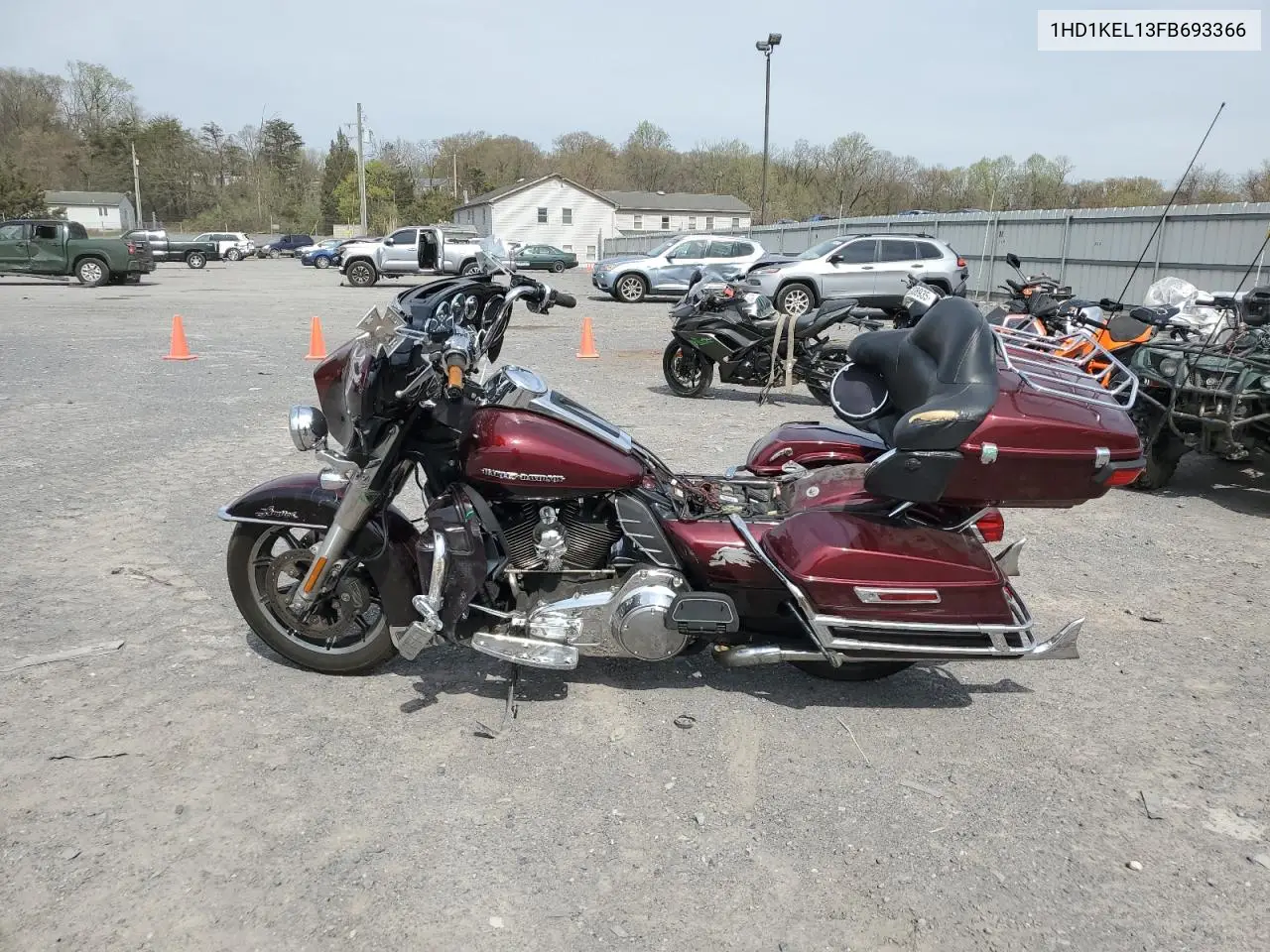 2015 Harley-Davidson Flhtk Ultra Limited VIN: 1HD1KEL13FB693366 Lot: 53449265