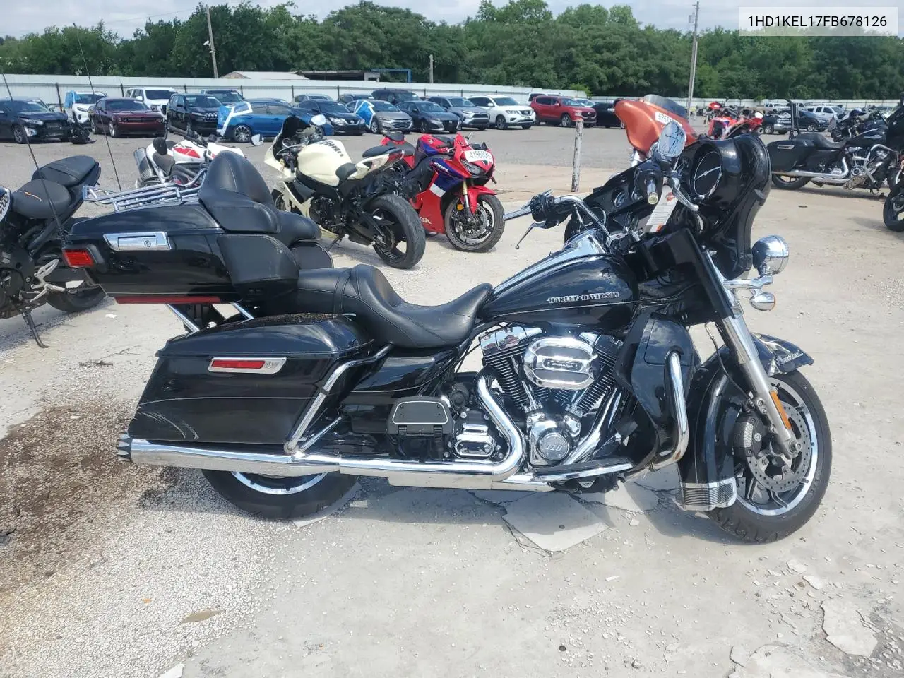 2015 Harley-Davidson Flhtk Ultra Limited VIN: 1HD1KEL17FB678126 Lot: 58780805