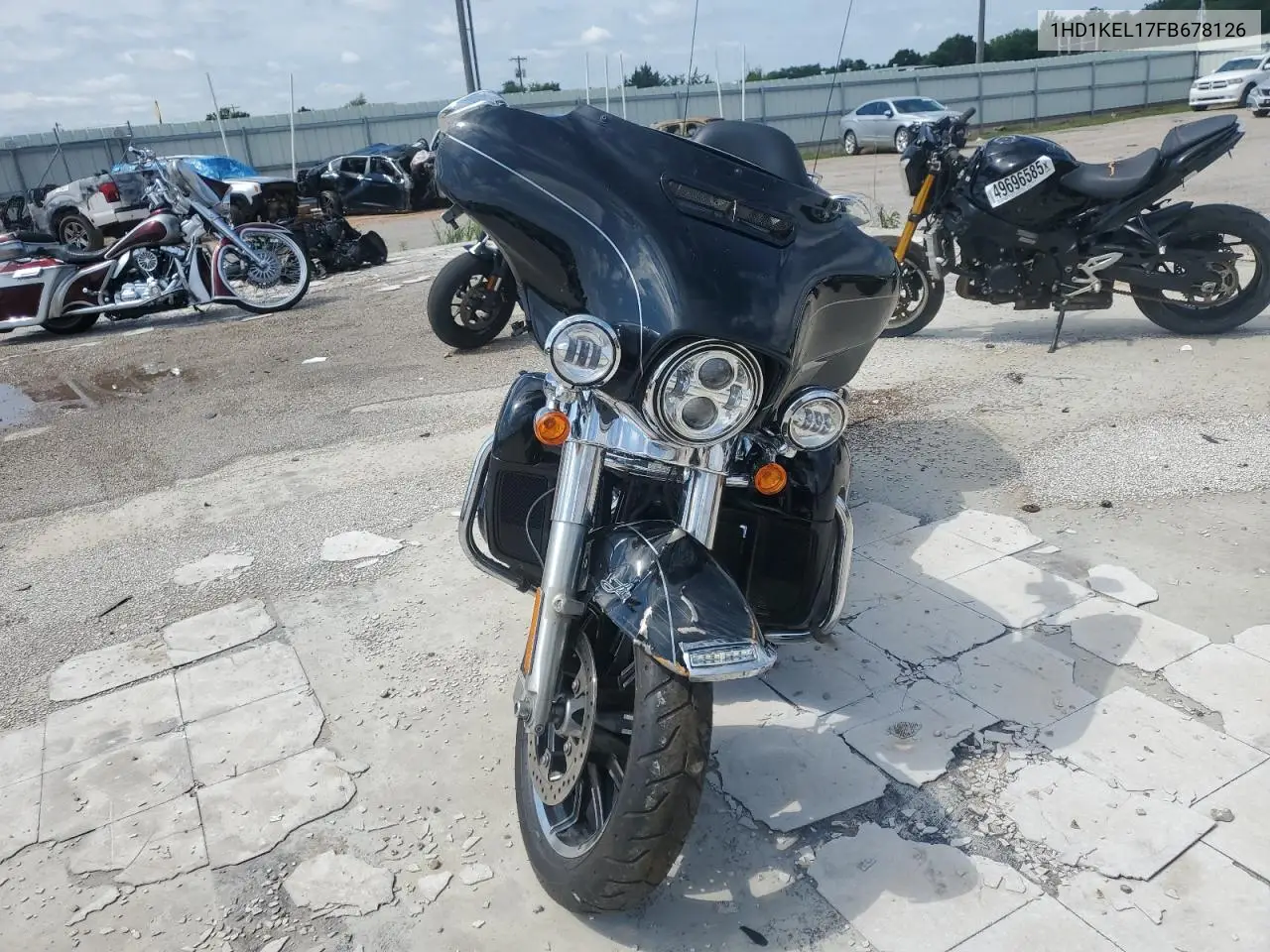 2015 Harley-Davidson Flhtk Ultra Limited VIN: 1HD1KEL17FB678126 Lot: 58780805