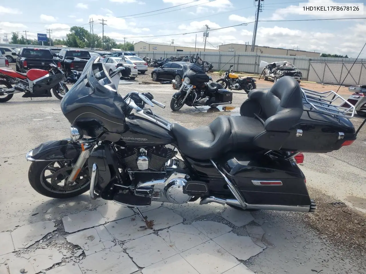 2015 Harley-Davidson Flhtk Ultra Limited VIN: 1HD1KEL17FB678126 Lot: 58780805