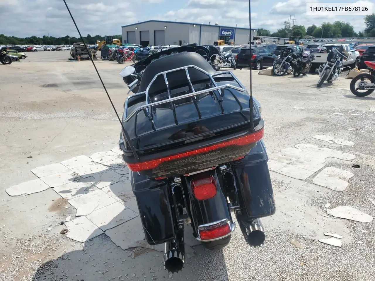 2015 Harley-Davidson Flhtk Ultra Limited VIN: 1HD1KEL17FB678126 Lot: 58780805