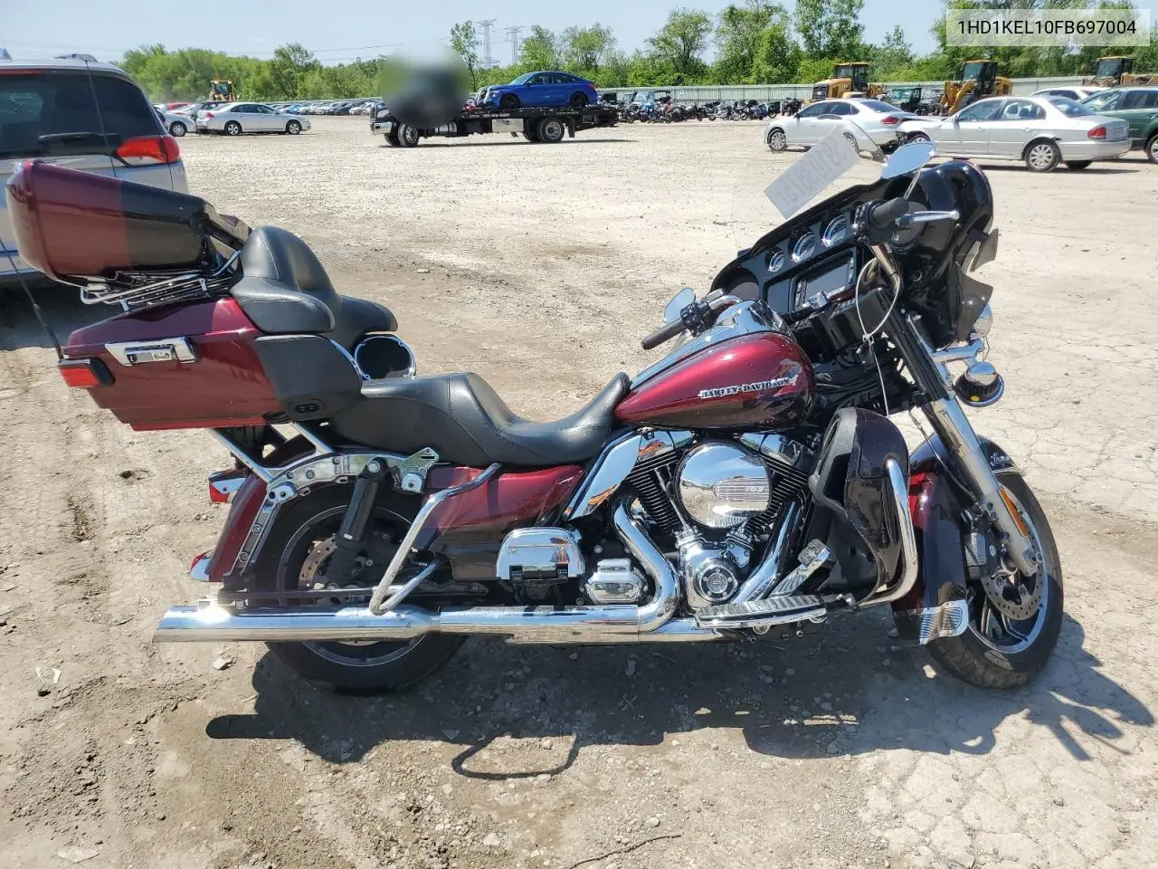 2015 Harley-Davidson Flhtk Ultra Limited VIN: 1HD1KEL10FB697004 Lot: 59103875