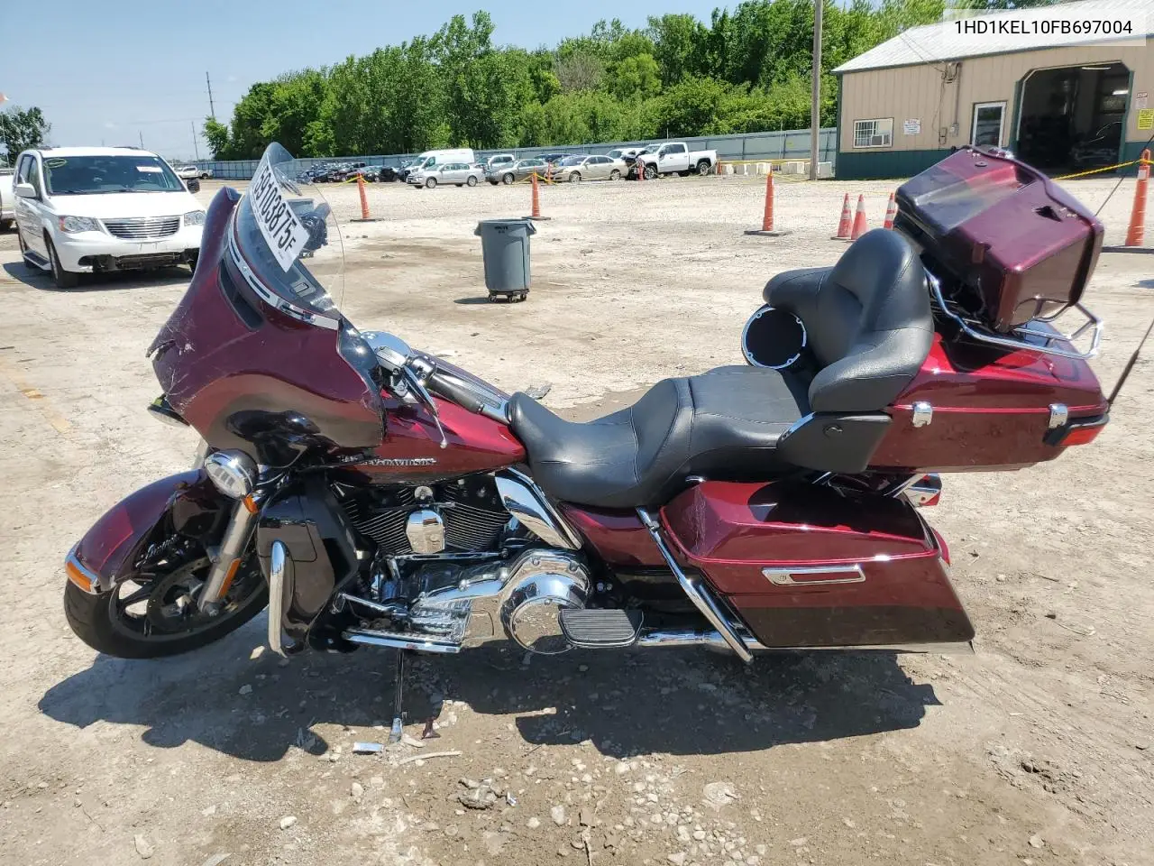 2015 Harley-Davidson Flhtk Ultra Limited VIN: 1HD1KEL10FB697004 Lot: 59103875