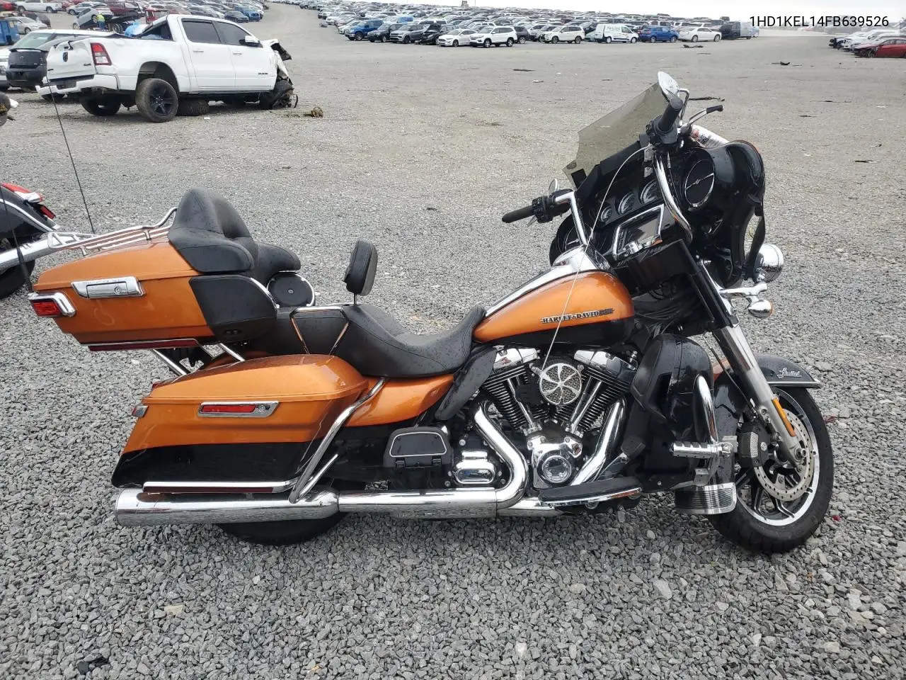 2015 Harley-Davidson Flhtk Ultra Limited VIN: 1HD1KEL14FB639526 Lot: 59885875