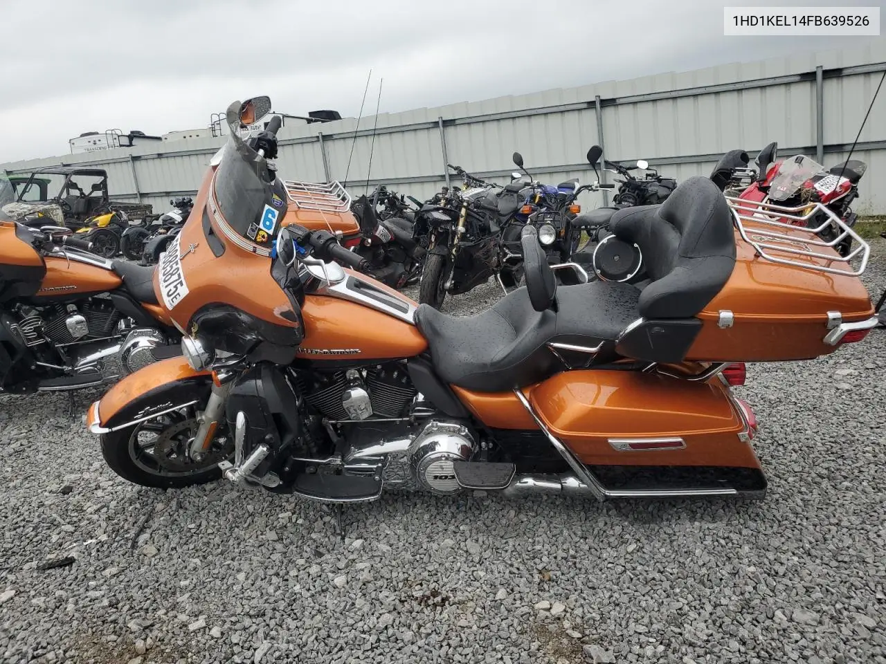 2015 Harley-Davidson Flhtk Ultra Limited VIN: 1HD1KEL14FB639526 Lot: 59885875