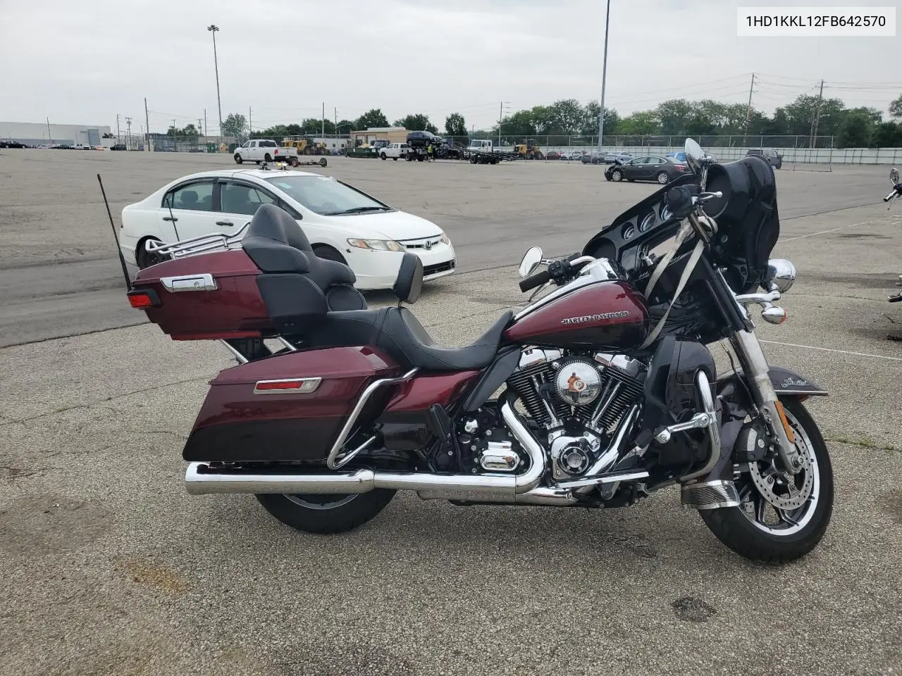 2015 Harley-Davidson Flhtkl Ultra Limited Low VIN: 1HD1KKL12FB642570 Lot: 60666235