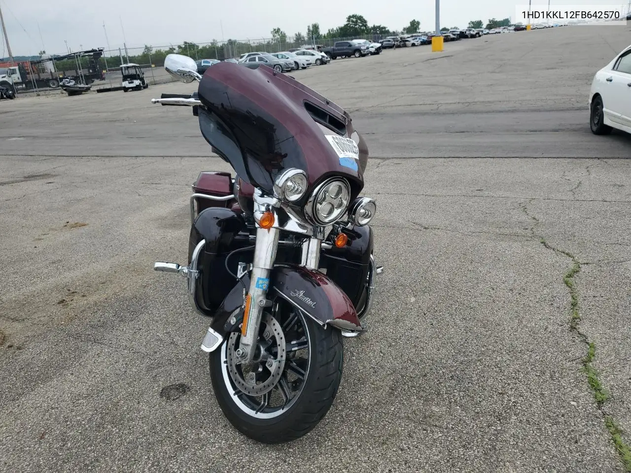 2015 Harley-Davidson Flhtkl Ultra Limited Low VIN: 1HD1KKL12FB642570 Lot: 60666235