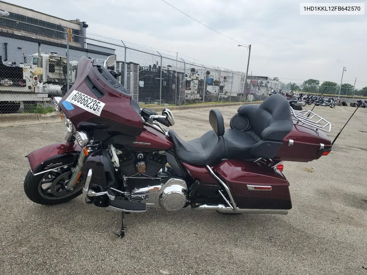 2015 Harley-Davidson Flhtkl Ultra Limited Low VIN: 1HD1KKL12FB642570 Lot: 60666235