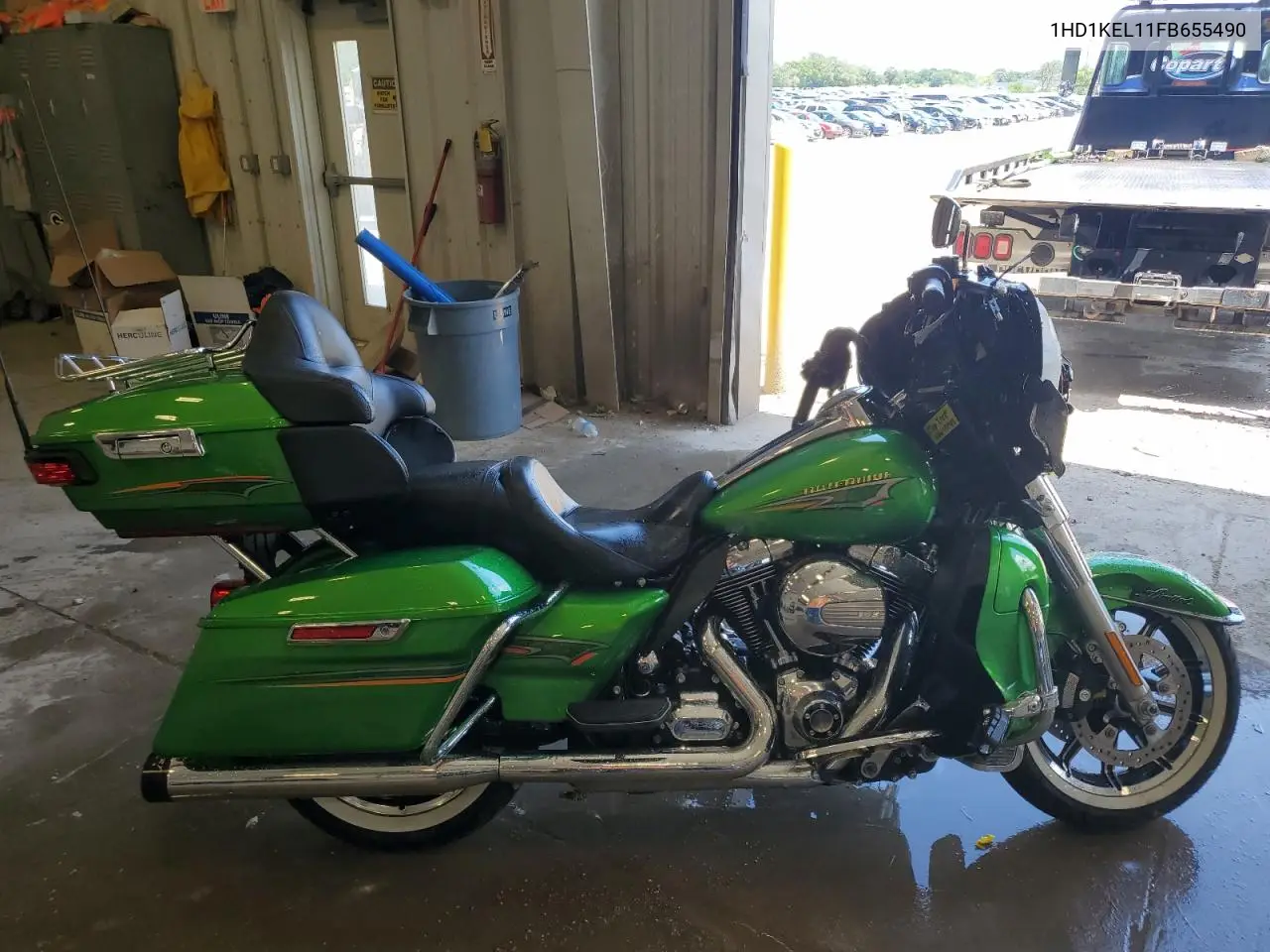 2015 Harley-Davidson Flhtk Ultra Limited VIN: 1HD1KEL11FB655490 Lot: 62530175