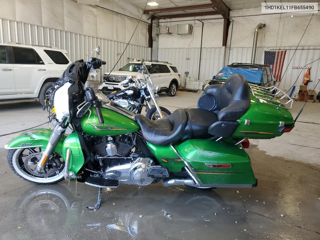 2015 Harley-Davidson Flhtk Ultra Limited VIN: 1HD1KEL11FB655490 Lot: 62530175