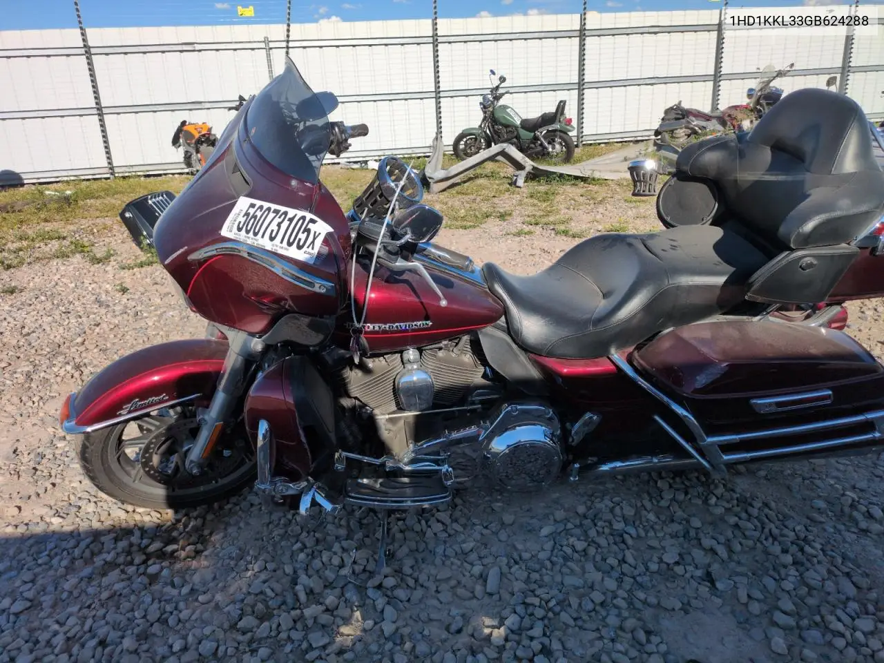 2016 Harley-Davidson Flhtkl Ultra Limited Low VIN: 1HD1KKL33GB624288 Lot: 56073105