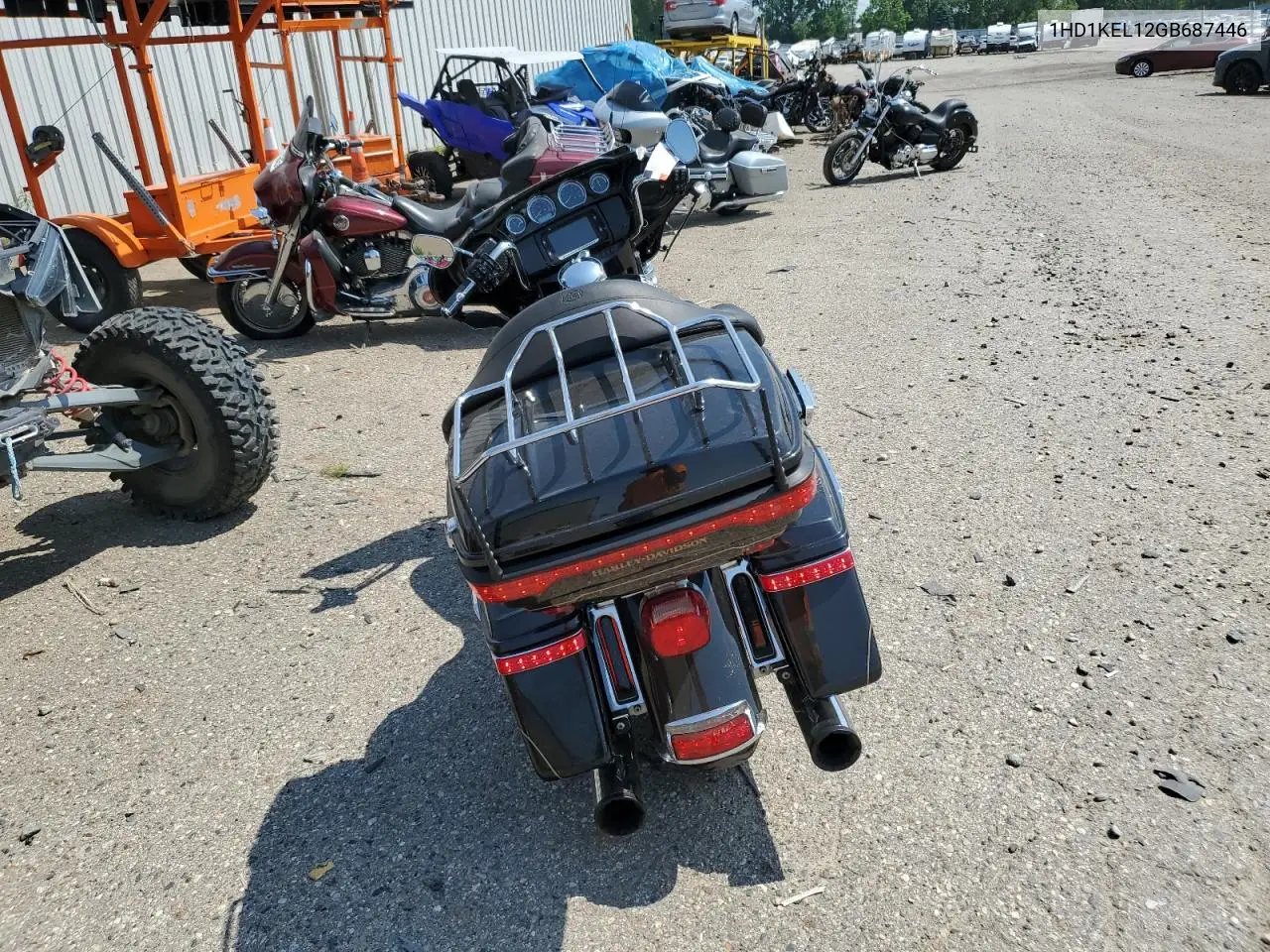2016 Harley-Davidson Flhtk Ultra Limited VIN: 1HD1KEL12GB687446 Lot: 59876695