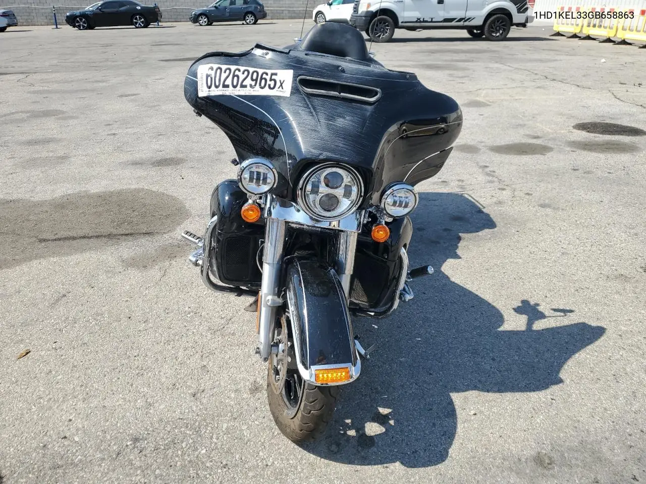 2016 Harley-Davidson Flhtk Ultra Limited VIN: 1HD1KEL33GB658863 Lot: 60262965