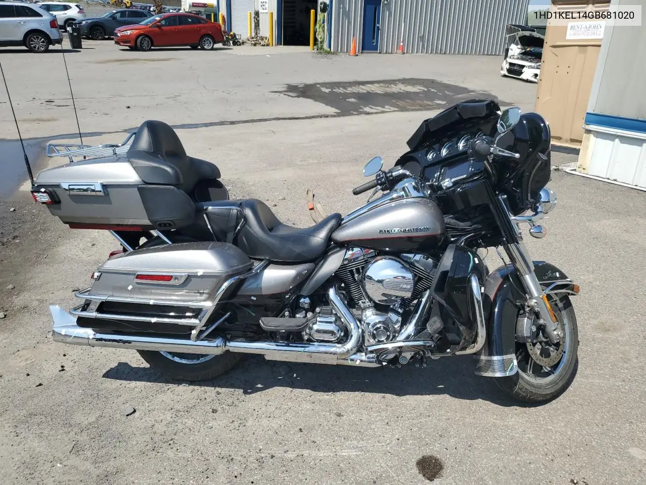 2016 Harley-Davidson Flhtk Ultra Limited VIN: 1HD1KEL14GB681020 Lot: 61947985