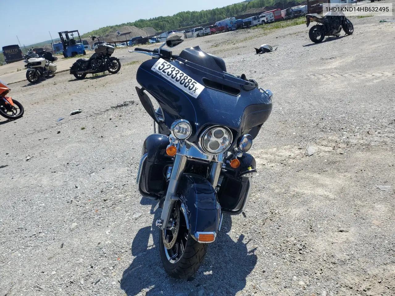 2017 Harley-Davidson Flhtk Shrine Ultra Limited VIN: 1HD1KND14HB632495 Lot: 52333885