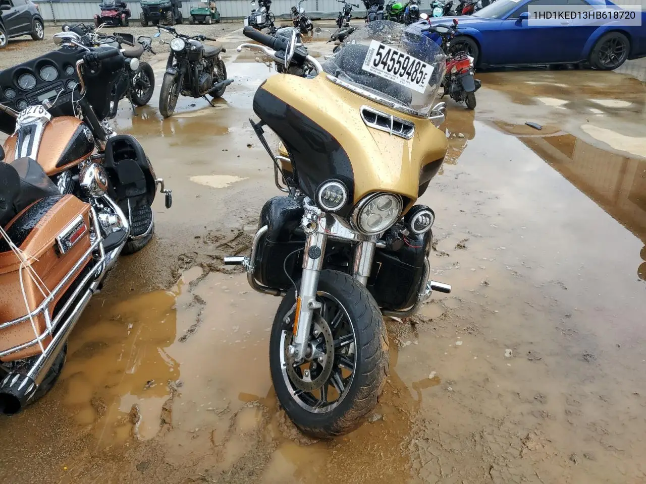 2017 Harley-Davidson Flhtk Ultra Limited VIN: 1HD1KED13HB618720 Lot: 54559485