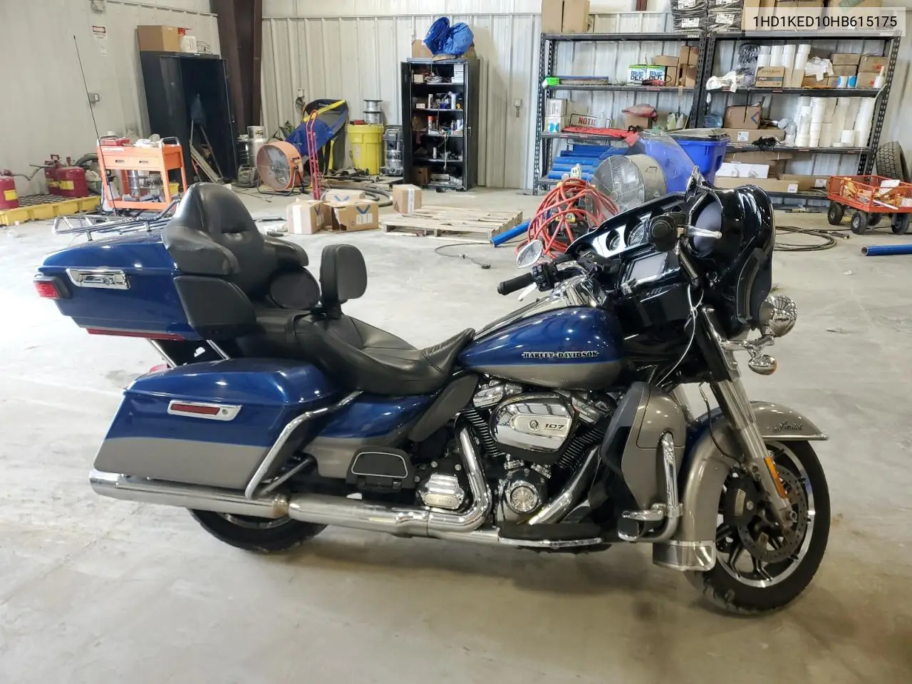 2017 Harley-Davidson Flhtk Ultra Limited VIN: 1HD1KED10HB615175 Lot: 56436185