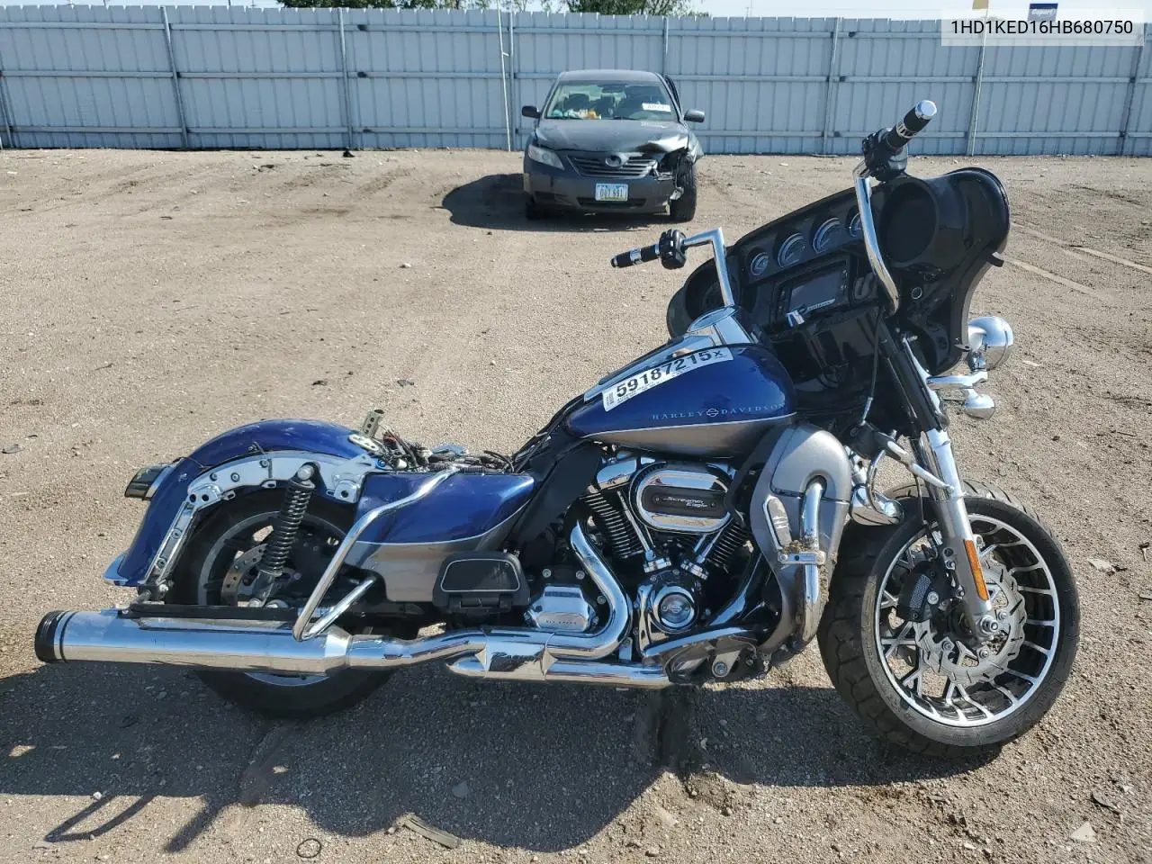 2017 Harley-Davidson Flhtk Ultra Limited VIN: 1HD1KED16HB680750 Lot: 59187215