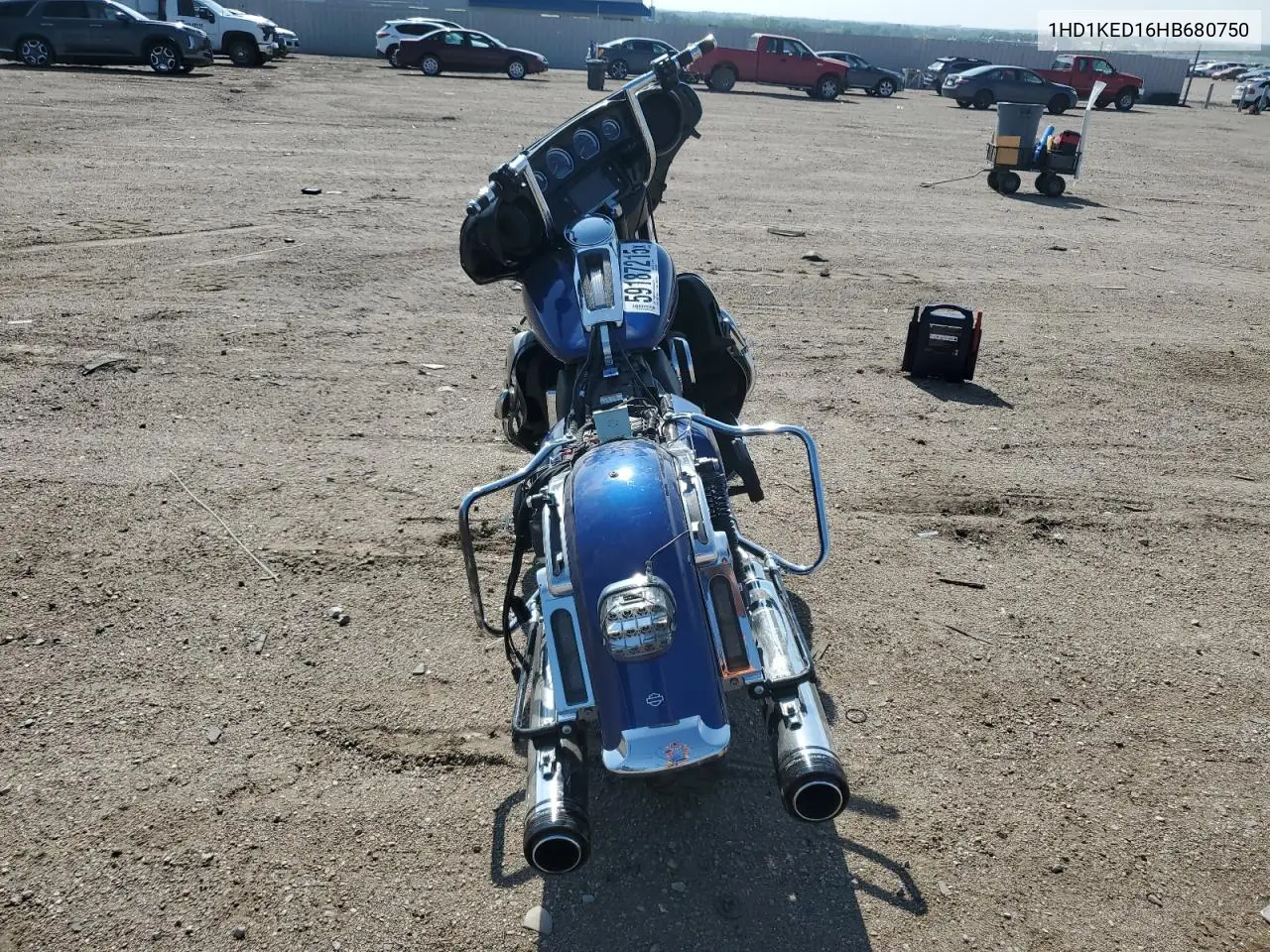 2017 Harley-Davidson Flhtk Ultra Limited VIN: 1HD1KED16HB680750 Lot: 59187215