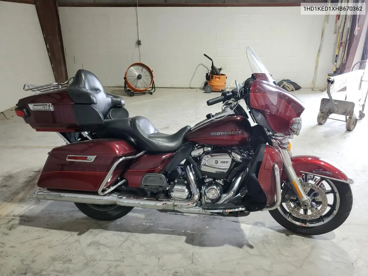 2017 Harley-Davidson Flhtk Ultra Limited VIN: 1HD1KED1XHB670362 Lot: 61652645