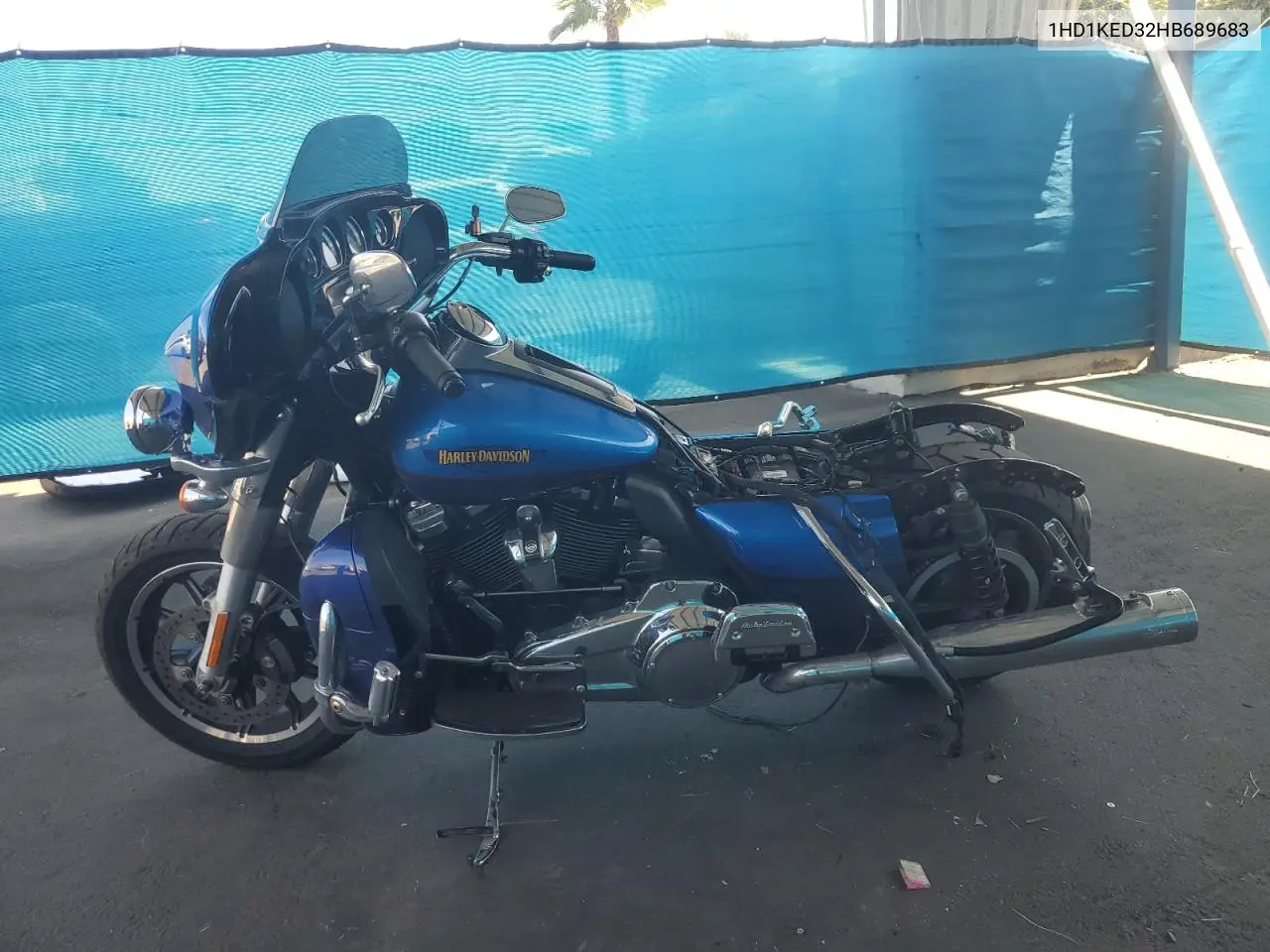 2017 Harley-Davidson Flhtk Ultra Limited VIN: 1HD1KED32HB689683 Lot: 62711545