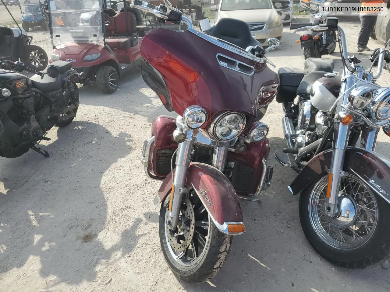 2017 Harley-Davidson Flhtk Ultra Limited VIN: 1HD1KED19HB683250 Lot: 76580114