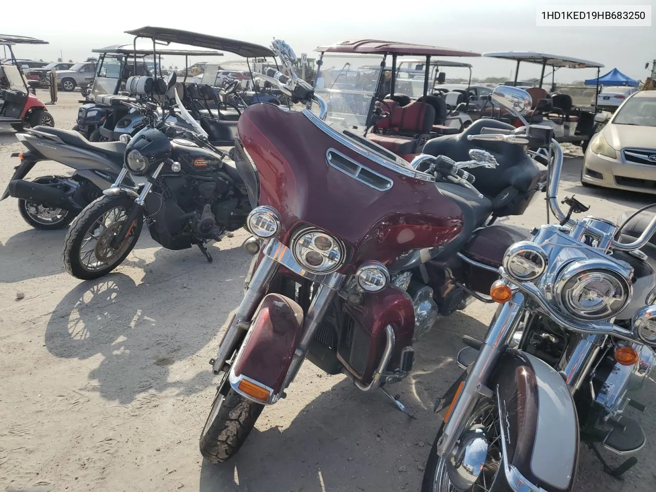 2017 Harley-Davidson Flhtk Ultra Limited VIN: 1HD1KED19HB683250 Lot: 76580114