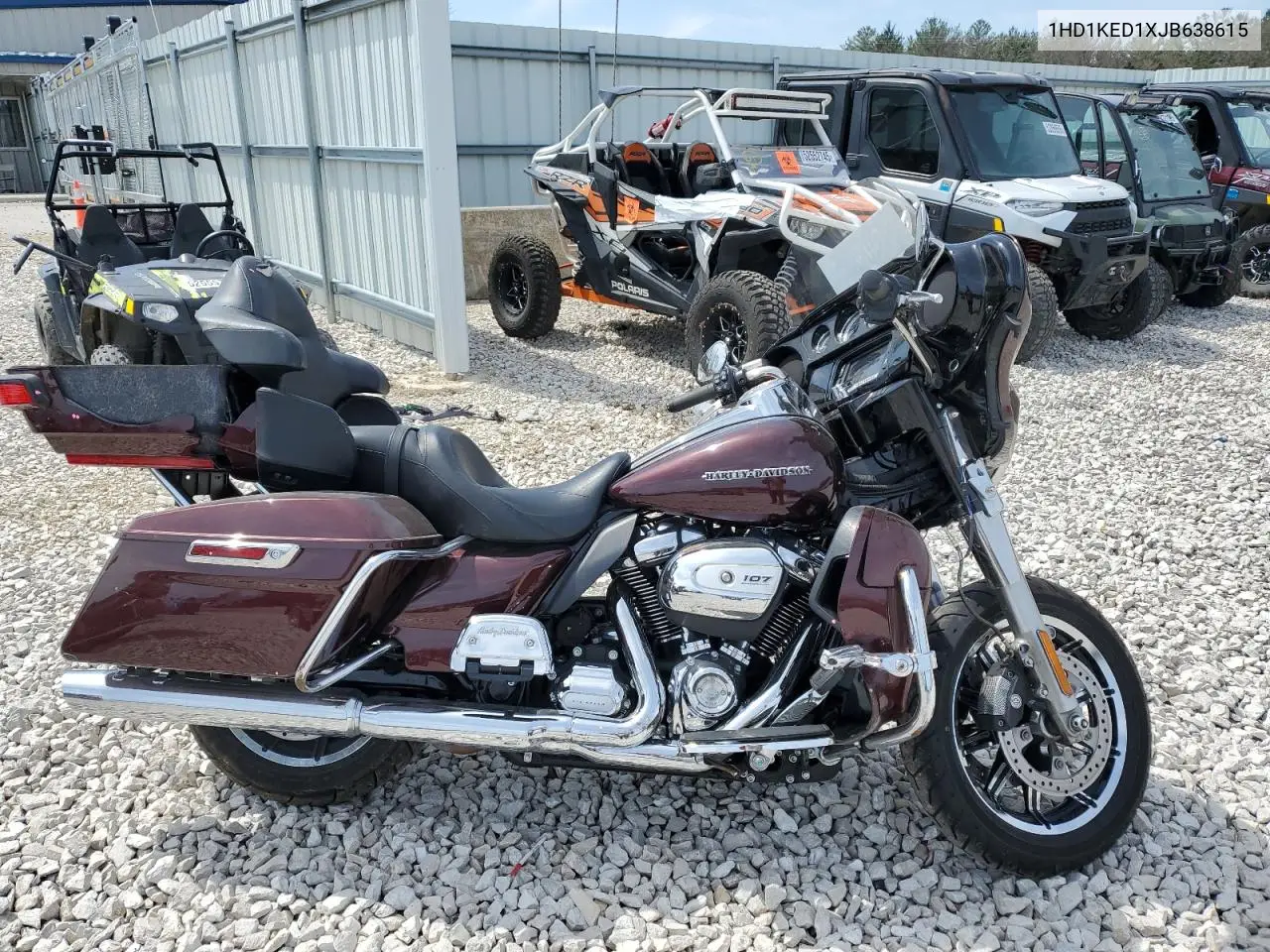 2018 Harley-Davidson Flhtk Ultra Limited VIN: 1HD1KED1XJB638615 Lot: 54506045