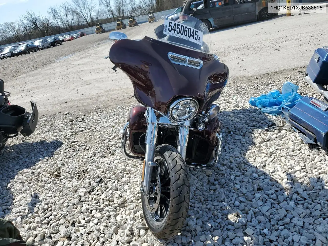 2018 Harley-Davidson Flhtk Ultra Limited VIN: 1HD1KED1XJB638615 Lot: 54506045