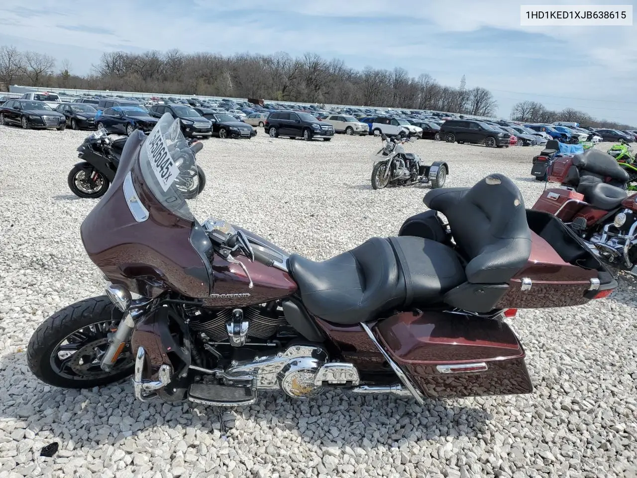 2018 Harley-Davidson Flhtk Ultra Limited VIN: 1HD1KED1XJB638615 Lot: 54506045