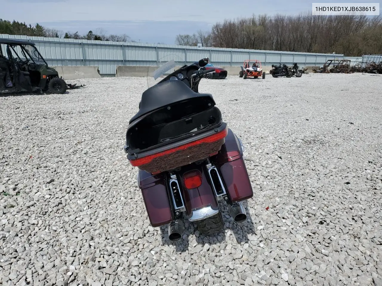 2018 Harley-Davidson Flhtk Ultra Limited VIN: 1HD1KED1XJB638615 Lot: 54506045
