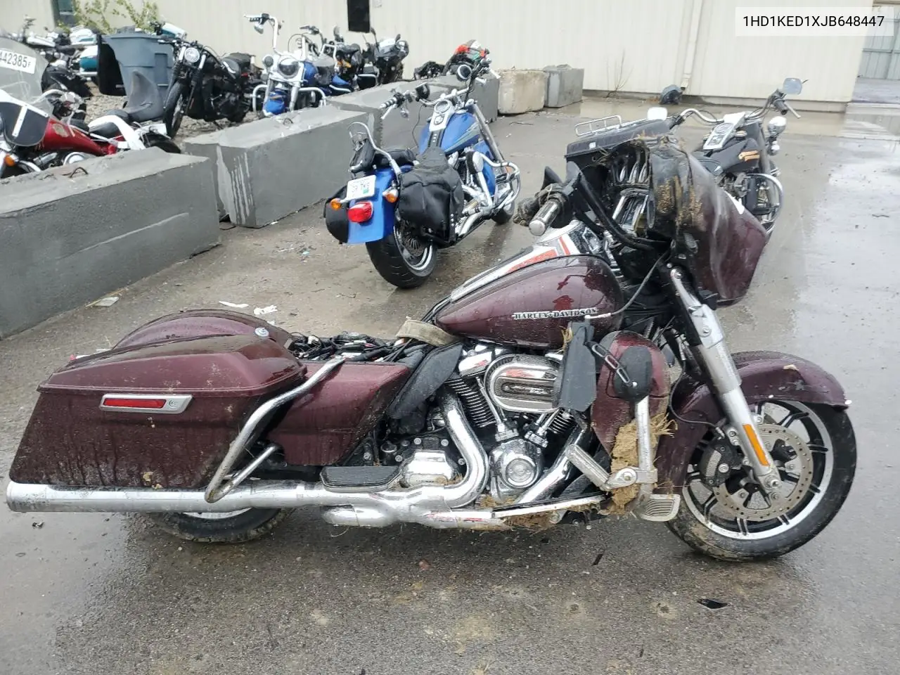 2018 Harley-Davidson Flhtk Ultra Limited VIN: 1HD1KED1XJB648447 Lot: 57642335