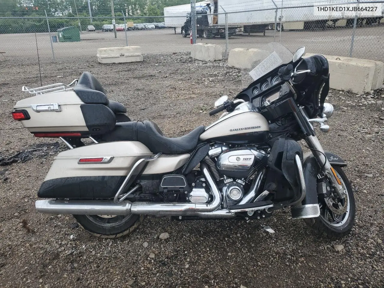 2018 Harley-Davidson Flhtk Ultra Limited VIN: 1HD1KED1XJB664227 Lot: 63053515