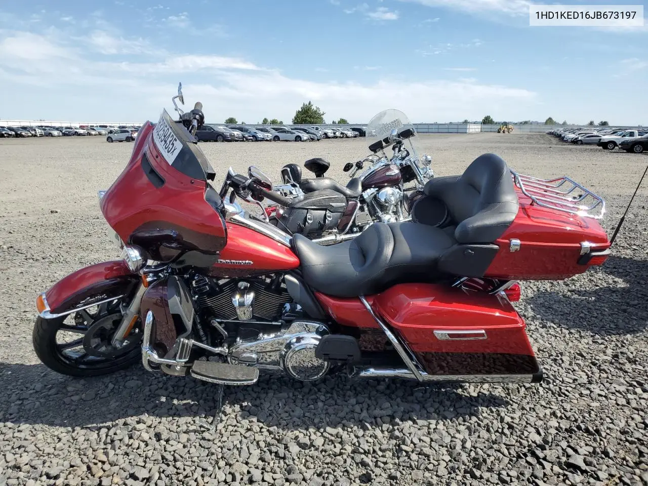 2018 Harley-Davidson Flhtk Ultra Limited VIN: 1HD1KED16JB673197 Lot: 63259435